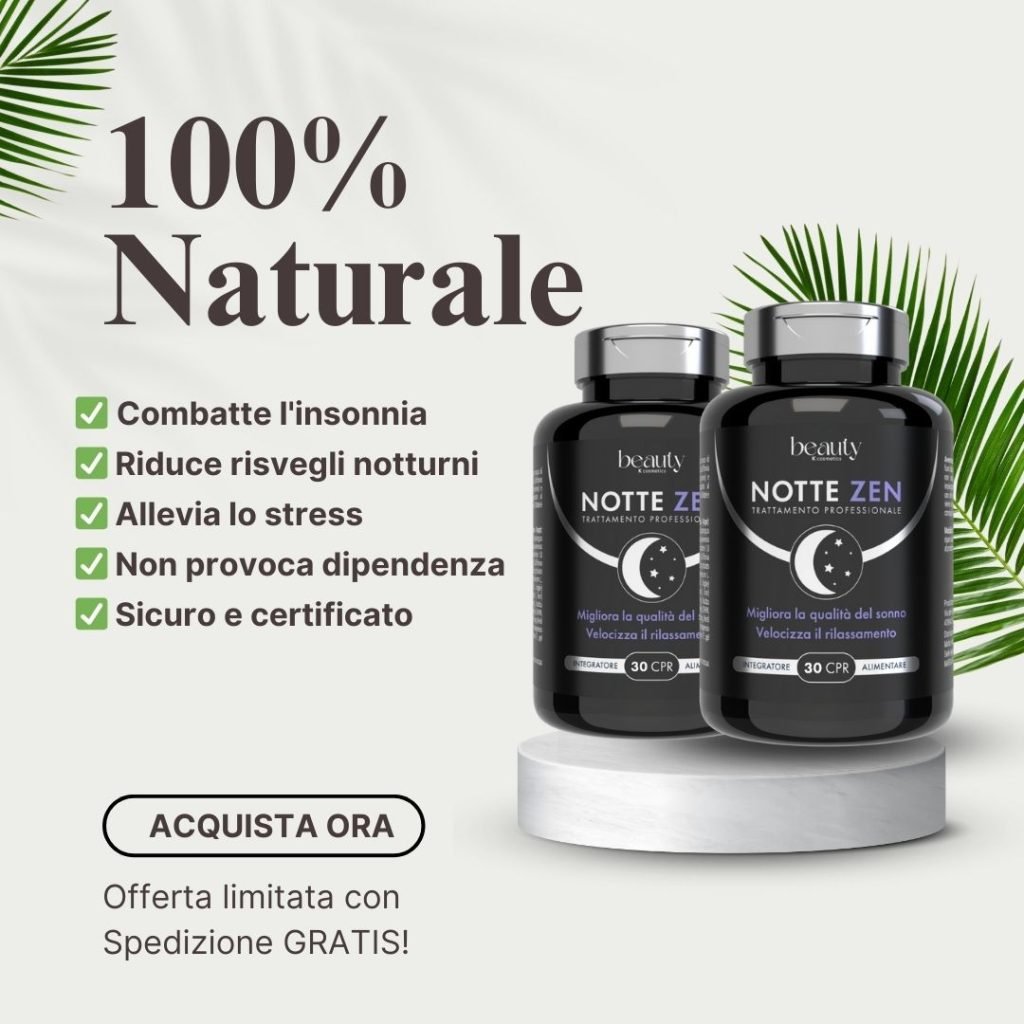 Notte Zen_Integratore del sonno 100% Naturale 10 Notte Zen 2